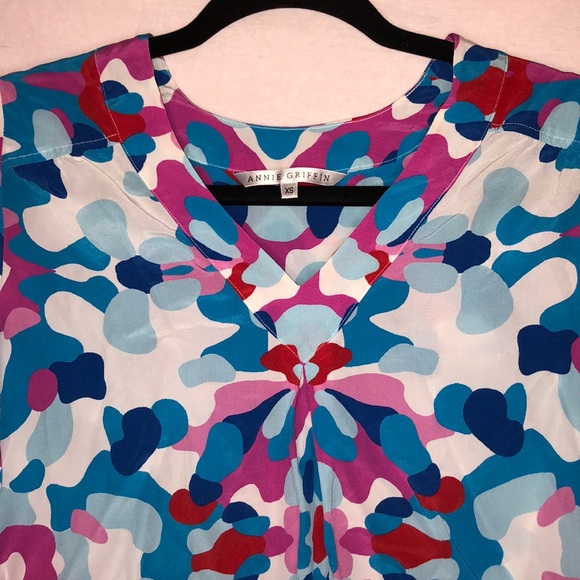 Annie Griffin Silk Blouse - Picture 2 of 5
